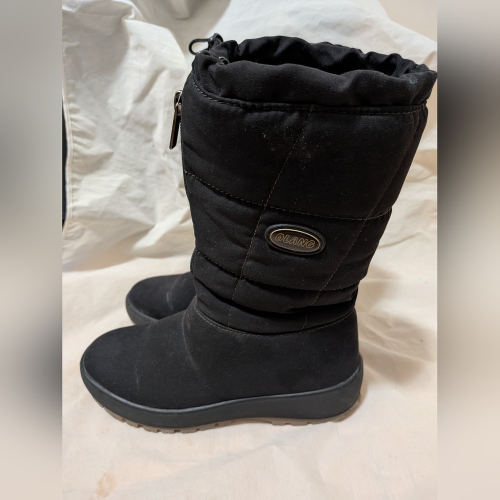 Olang Ziller OC Tex Women's Winter Boots With Pivoting Spikes Size EUR 37 Or 7US
